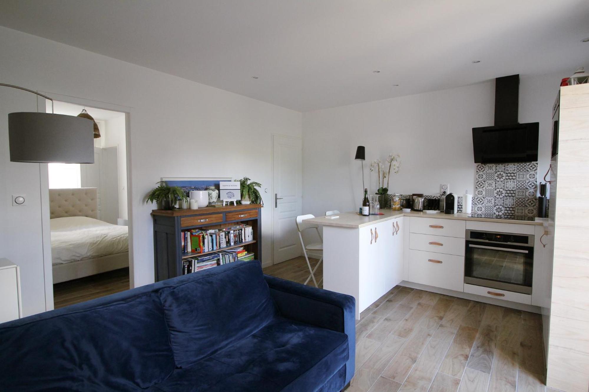 Appartement Avec Terrasse Privee, Plage A Pied Saint-Aubin-Sur-Mer  Dış mekan fotoğraf