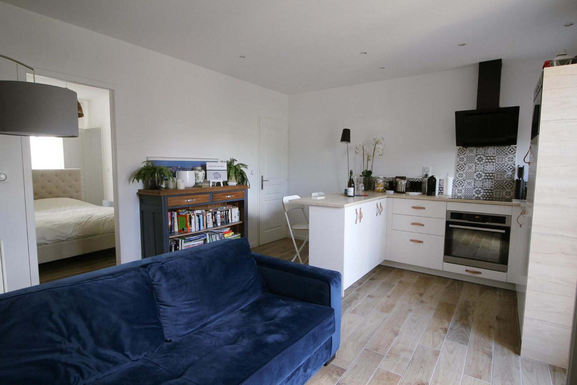 Appartement Avec Terrasse Privee, Plage A Pied Saint-Aubin-Sur-Mer  Dış mekan fotoğraf