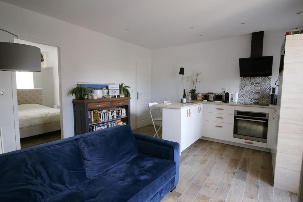 Appartement Avec Terrasse Privee, Plage A Pied Saint-Aubin-Sur-Mer  Dış mekan fotoğraf